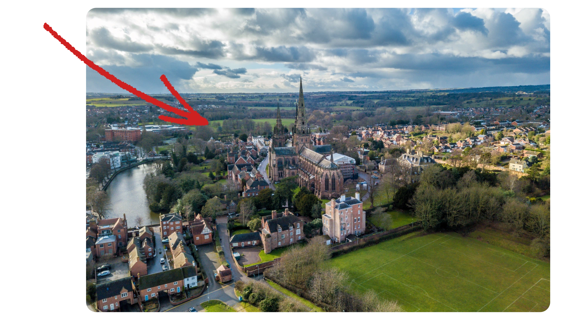 Croft IT supports businesses across Lichfield with their IT Infrastructure. We are within a 15 minute drive from any business based in Lichfield.