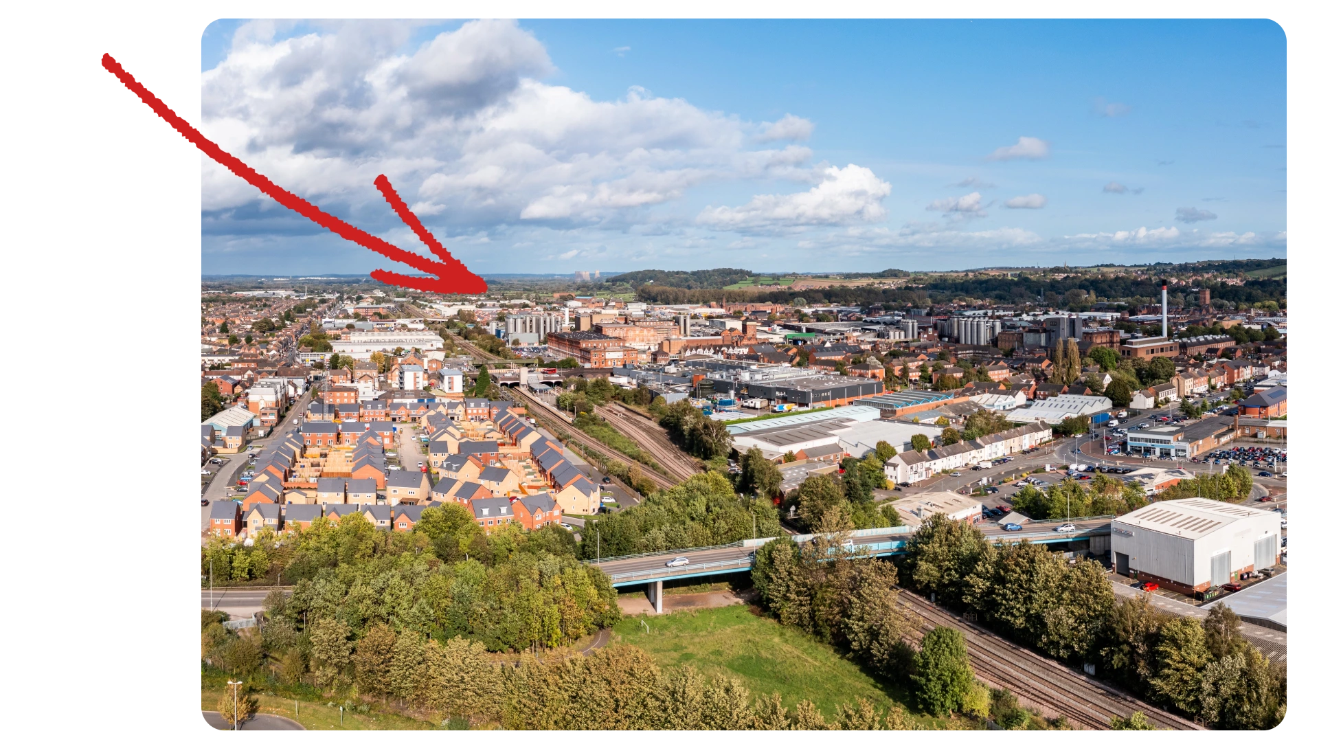 Image showing Burton upon Trent where Croft IT provide IT Support